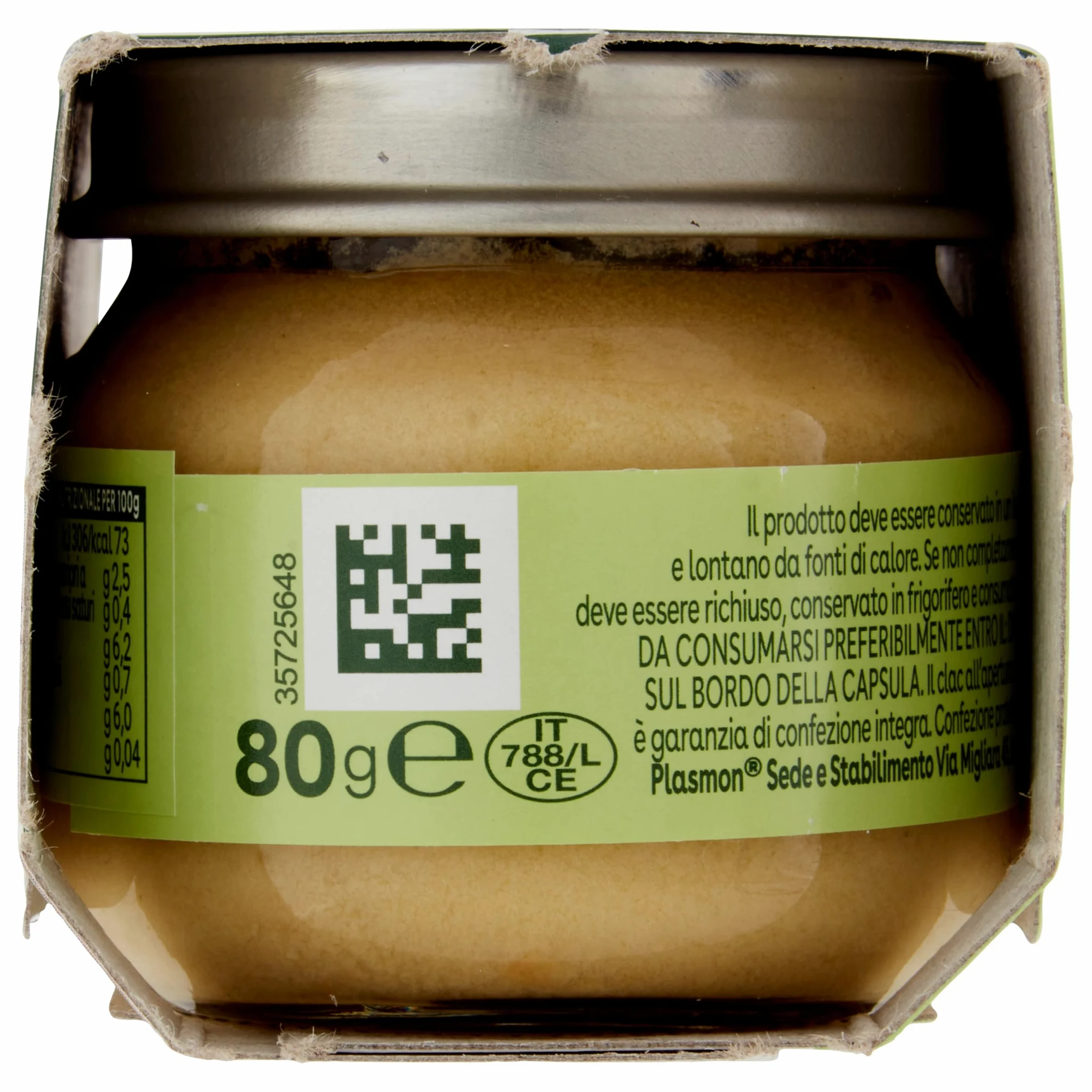 Plasmon BIO Omogeneizzato Pollo 2X80g (12 Confezioni)