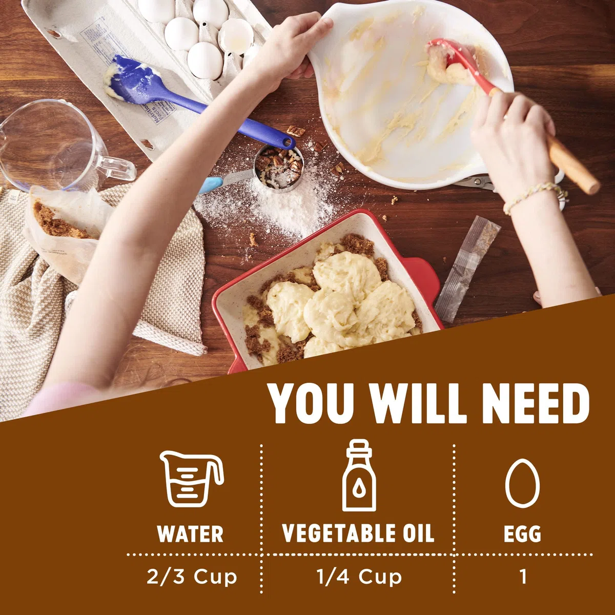 Krusteaz Cinnamon Swirl Crumb Cake & Muffin Mix - Pack of 2 by Krusteaz