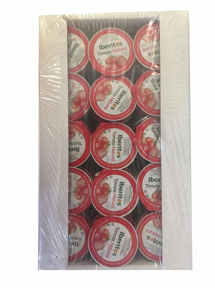 Confezione 2 vassoi per pomodori grattugiati. 90 dosi singole di 25 grammi