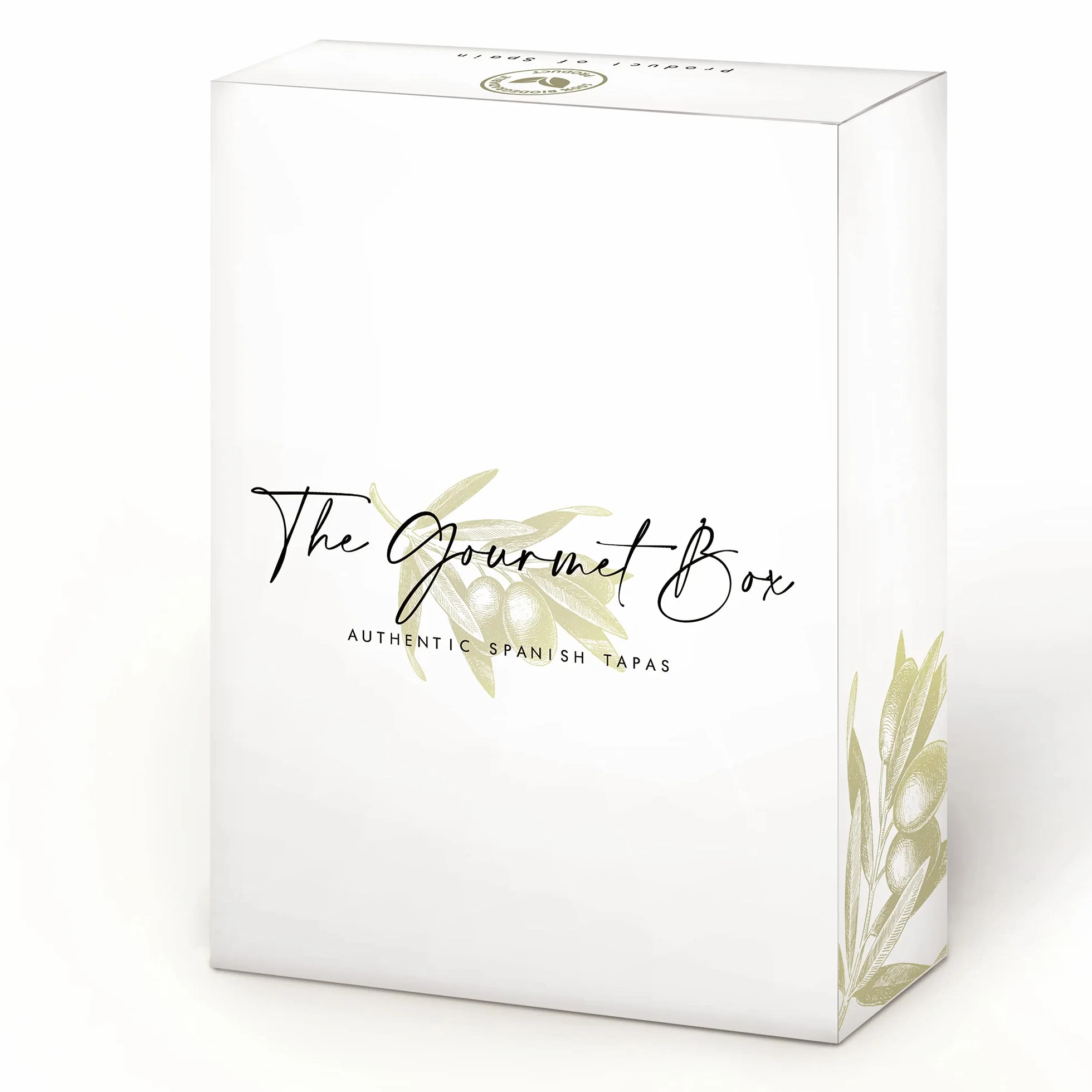 GOURMET BOX | Cesto Gourmet | Regalo per Occasioni Speciali | Prodotti Ibérici Delicatessen, Formaggio Pecorino al 100%, Paté (Olivada e Perdiz), Picos Gourmet e Olio Extra Vergine di Oliva