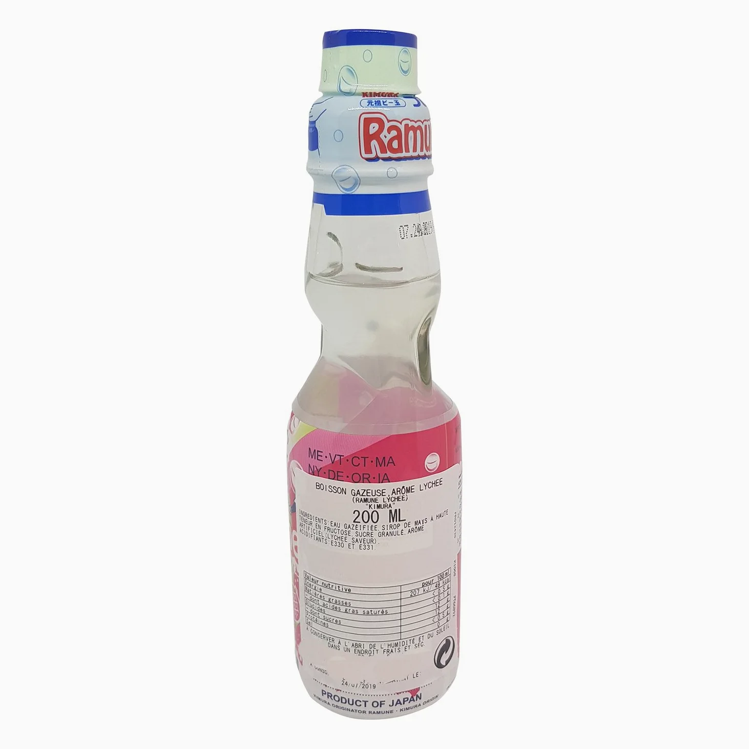 Limonata ramu gusto lychee CTC 200ml Giappone - Confezione da 6 pz