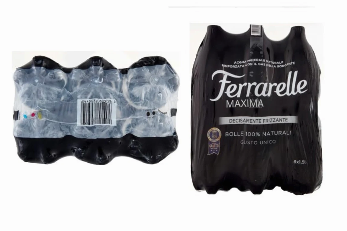 Ferrarelle Maxima Acqua Minerale Naturale Frizzante, Confezione da 36 Bottiglie, 1,5 L (36 Bottiglie)