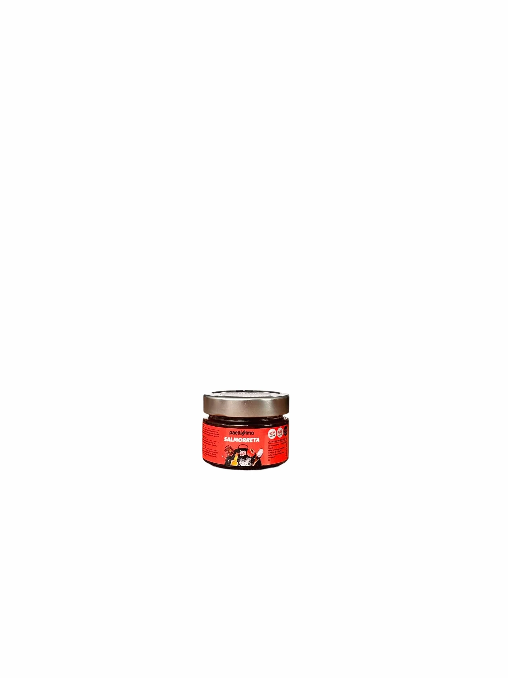 Paellissimo - Salmorreta per Paella, Salmorreta Alicantina, Salsa Salmorretta, Sofrito per Potenziare il Gusto delle tue Paelle, Risi, Fideuás e Stufa - 4 Vasetti da 110 gr (22 porzioni per vaso)