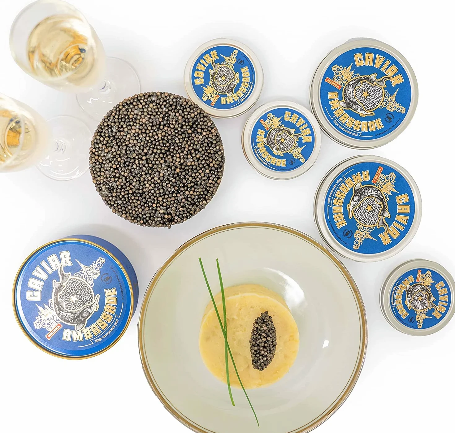CAVIAR AMBASSADE – Caviale Baeri Francese – 250g