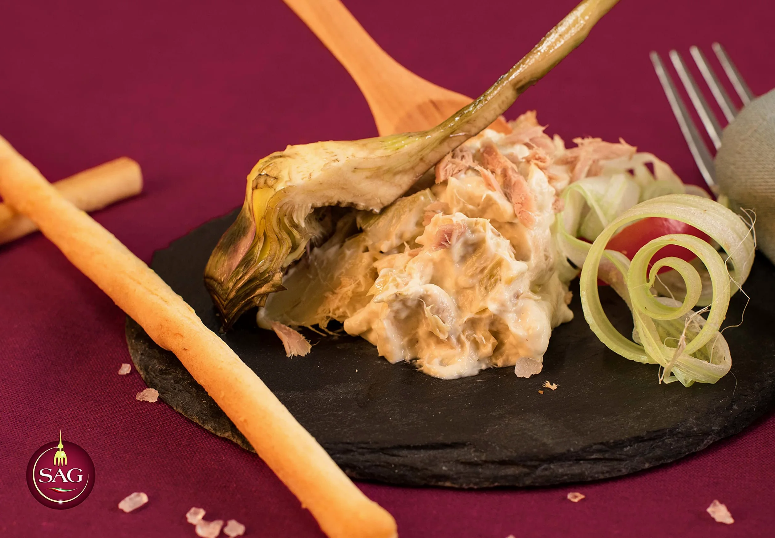 Insalata Tramezzino, tonno e carciofini, (Confezione 1 pz. da Kg) - SAG