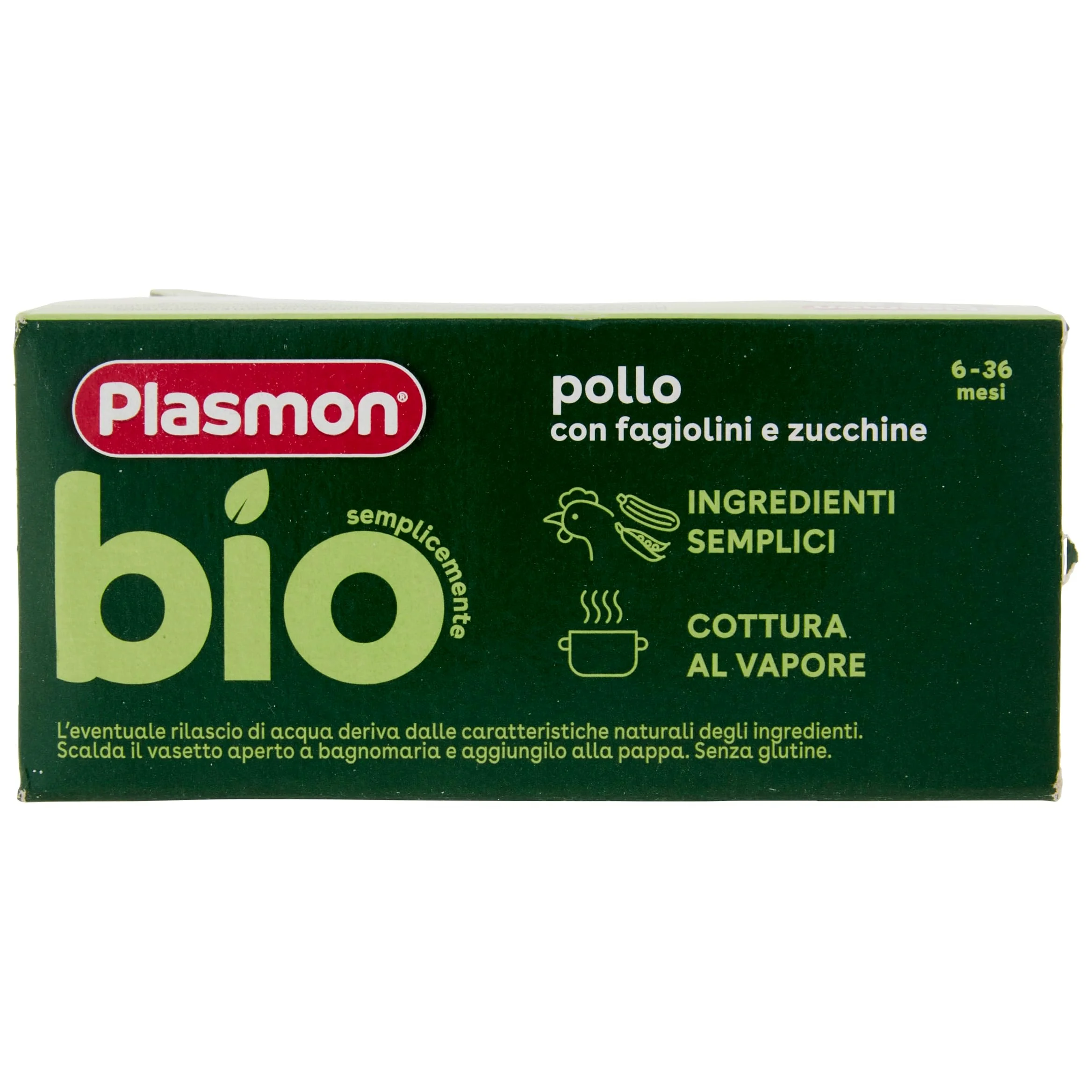 Plasmon BIO Omogeneizzato Pollo 2X80g (12 Confezioni)