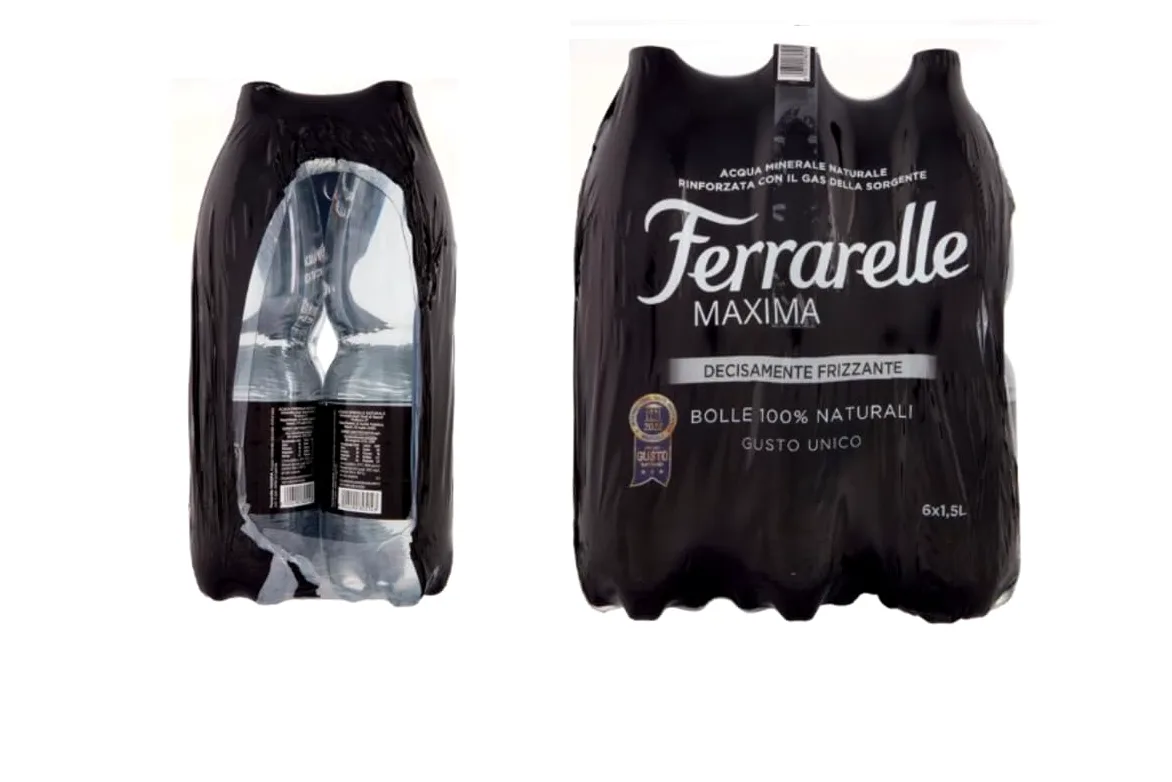 Ferrarelle Maxima Acqua Minerale Naturale Frizzante, Confezione da 36 Bottiglie, 1,5 L (36 Bottiglie)