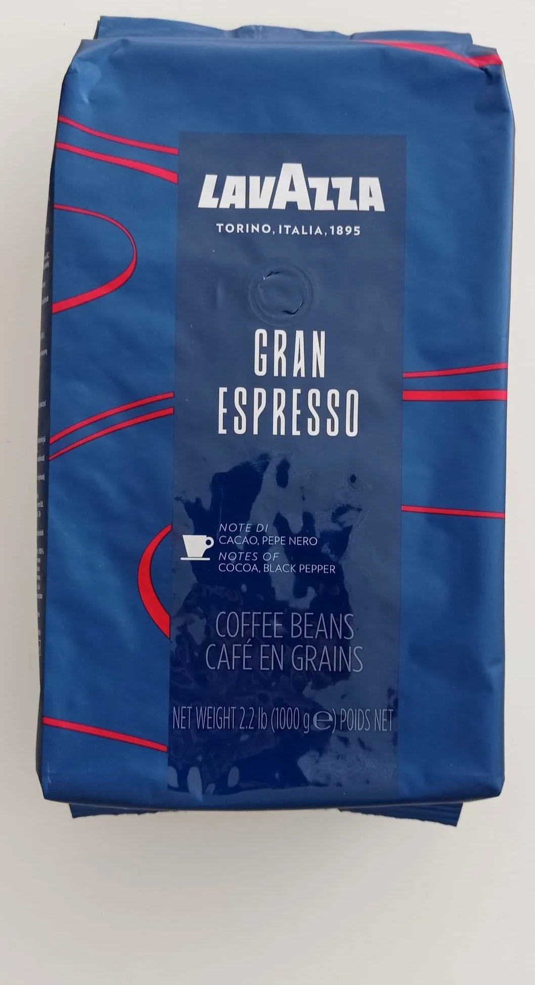 Lavazza Espresso Gran Espresso, Caffè in Grani, 6x 1000g