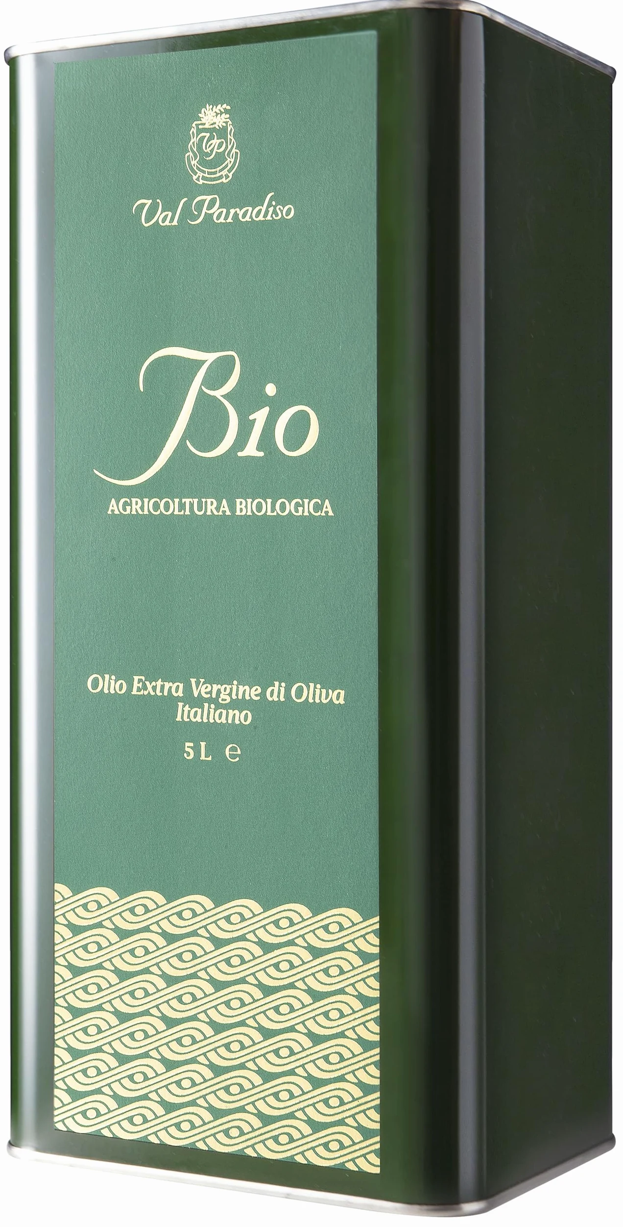 Val Paradiso Olio Extravergine di Oliva Italiano Biologico, Certificato Biologico ICEA, Olio di Oliva Extravergine, 100% Italiano, Estratto a Freddo (Latta da 5 litri)