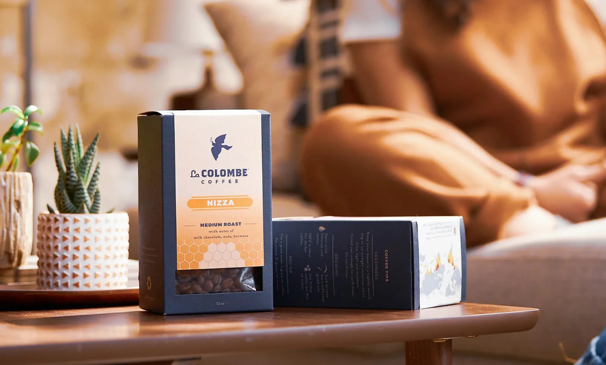 La Colombe Nizza - Caffè macinato tostato medio, 340 g (confezione da 1)