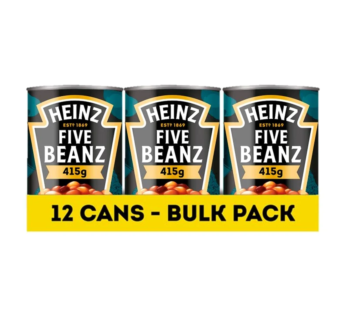 Heinz Five Beanz, 415 g (Pack of 12)
