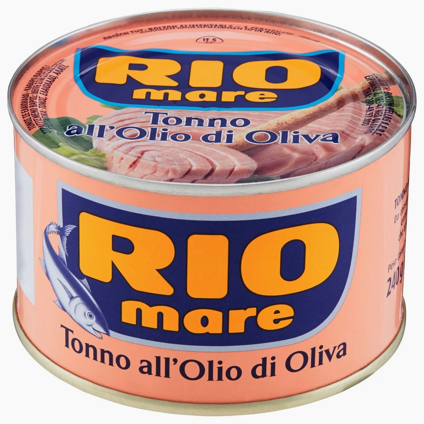 Tonno all'olio di oliva Rio Mare 3 Barattoli da 240g Peso Sgocciolato 156g