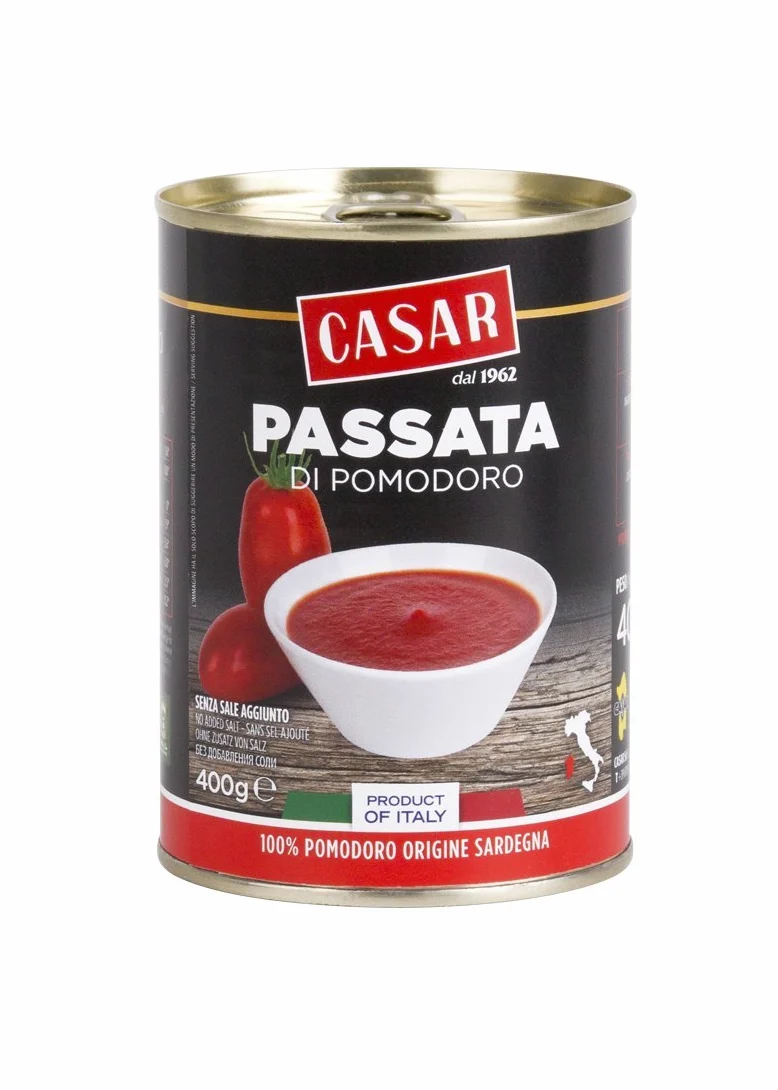 Passata di pomodoro Casar Sardegna barattolo 400GR x24pz