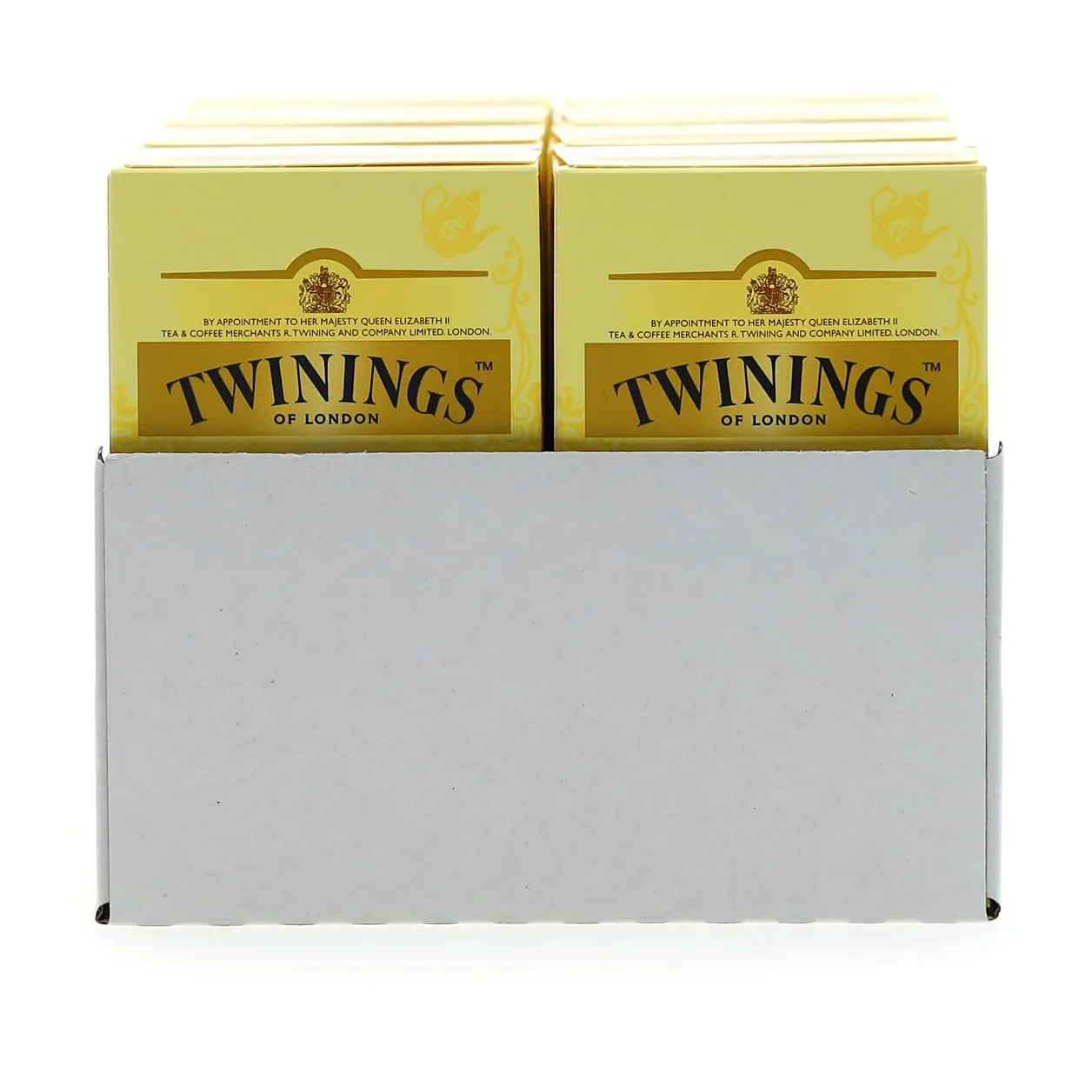 Twinings, Earl Grey Tea Sfuso, Miscela di Tè Neri Selezionati con Aroma al Bergamotto, Gusto Morbido e Bilanciato, Infusi e Tisane, 8 Confezioni Convenienza da 100 g (800 g totali)