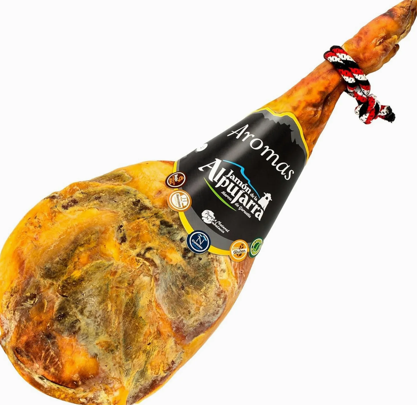 LalolaGourmet - Paleta Serrana Gran Reserva (5,5/6 kg) Stagionatura Naturale 100% Senza Glutine e a Basso Contenuto di Sale I Spalla di Prosciutto Serrano - Zampa Anteriore
