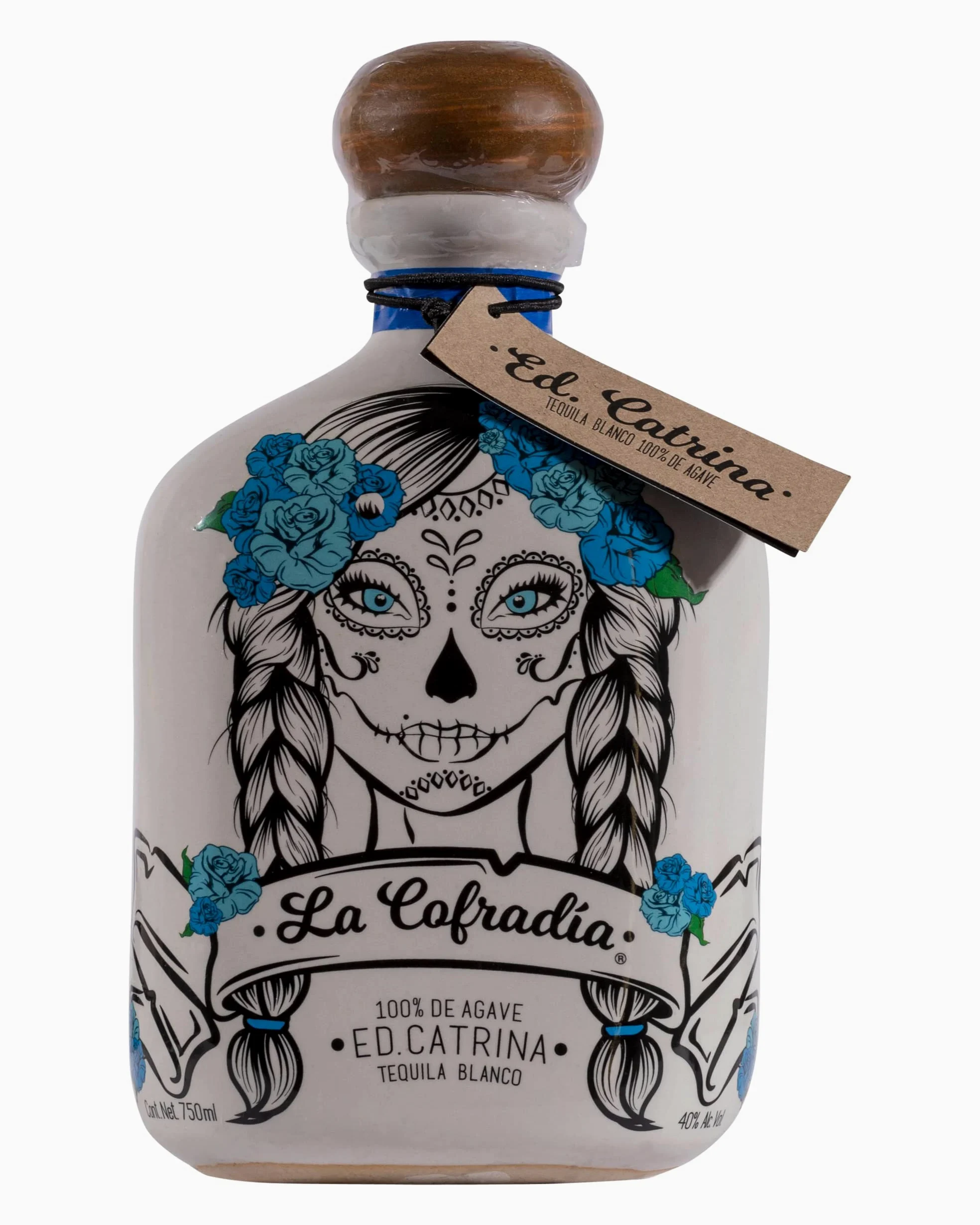 La Cofradia Catrina Bianco Agave Tequila - 700 ml
