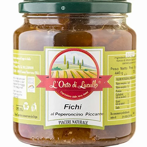 Fichi al Peperoncino Piccanti - Orto di Lucullo - Offerta 3 pezzi
