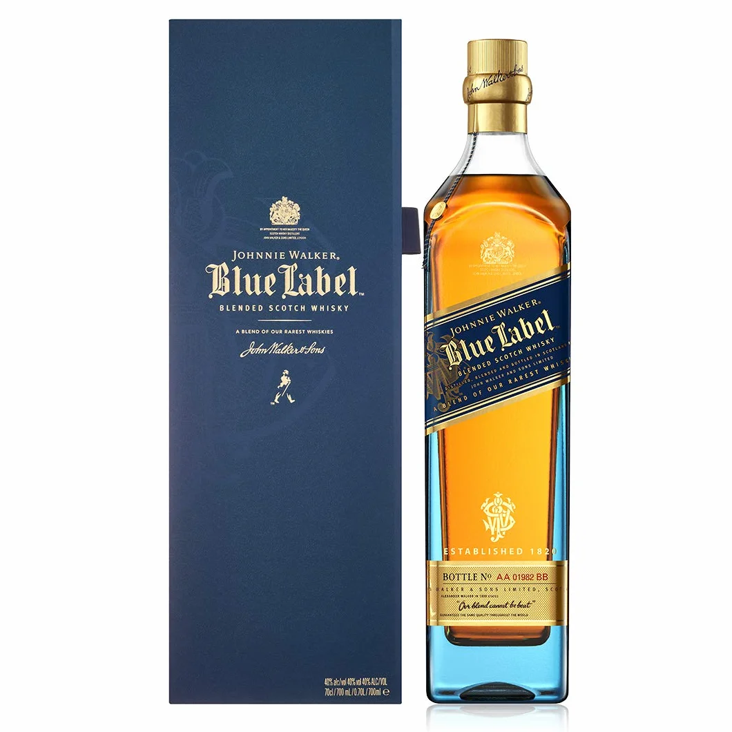 Johnnie Walker Blue Label Blended Scotch Whisky - 700 Ml