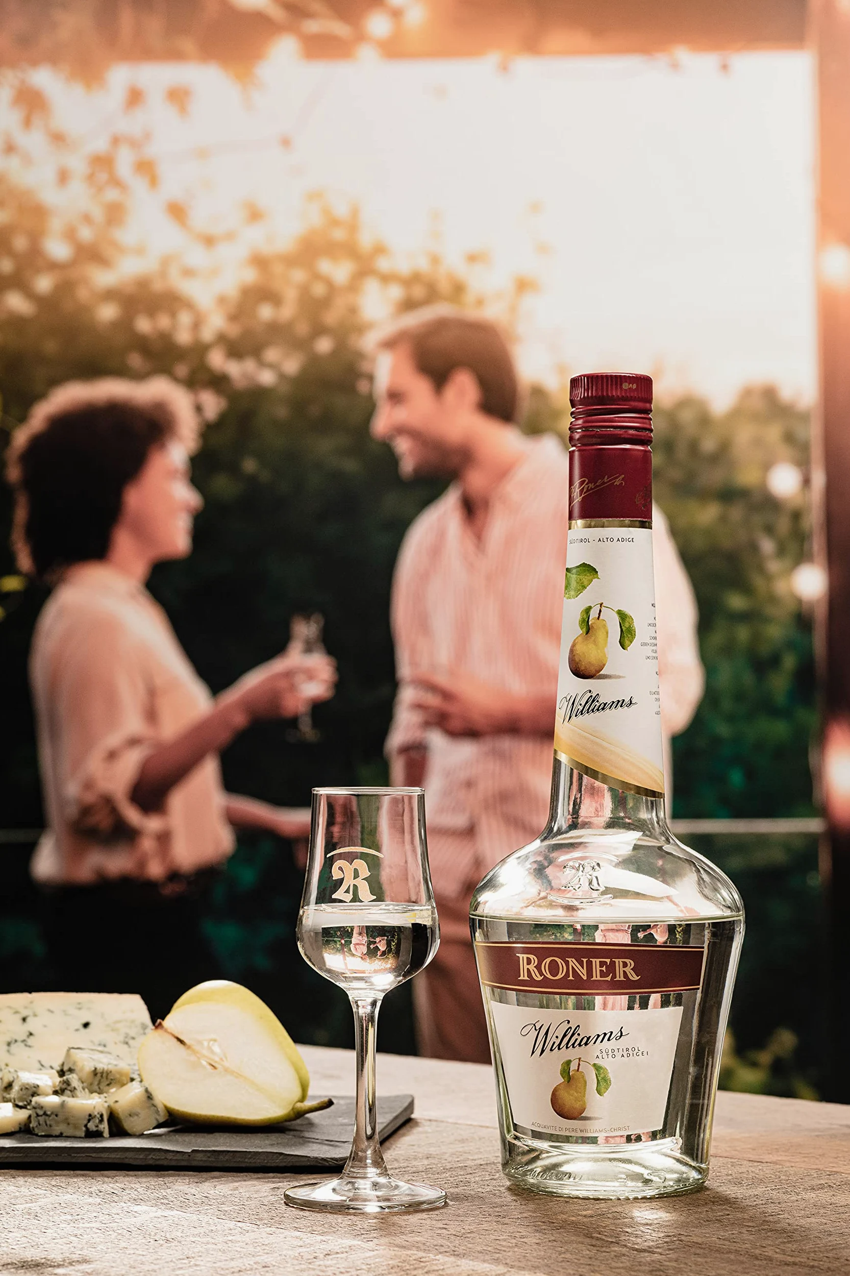 Roner Williams (1x 0,7l) - Distillato di Frutta dalla Distilleria Artigianale Alto Adige Südtirol più premiata d'Italia - 700 ml