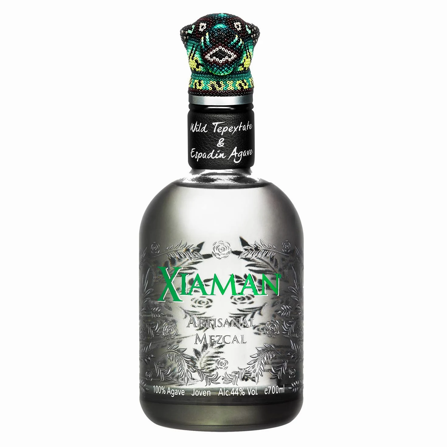 Xiaman Mezcal Artisanal 44% 0,7l • Mescal Premium Made in Mexico • Mescal messicana artigianale complesso per un godimento di puro mescal