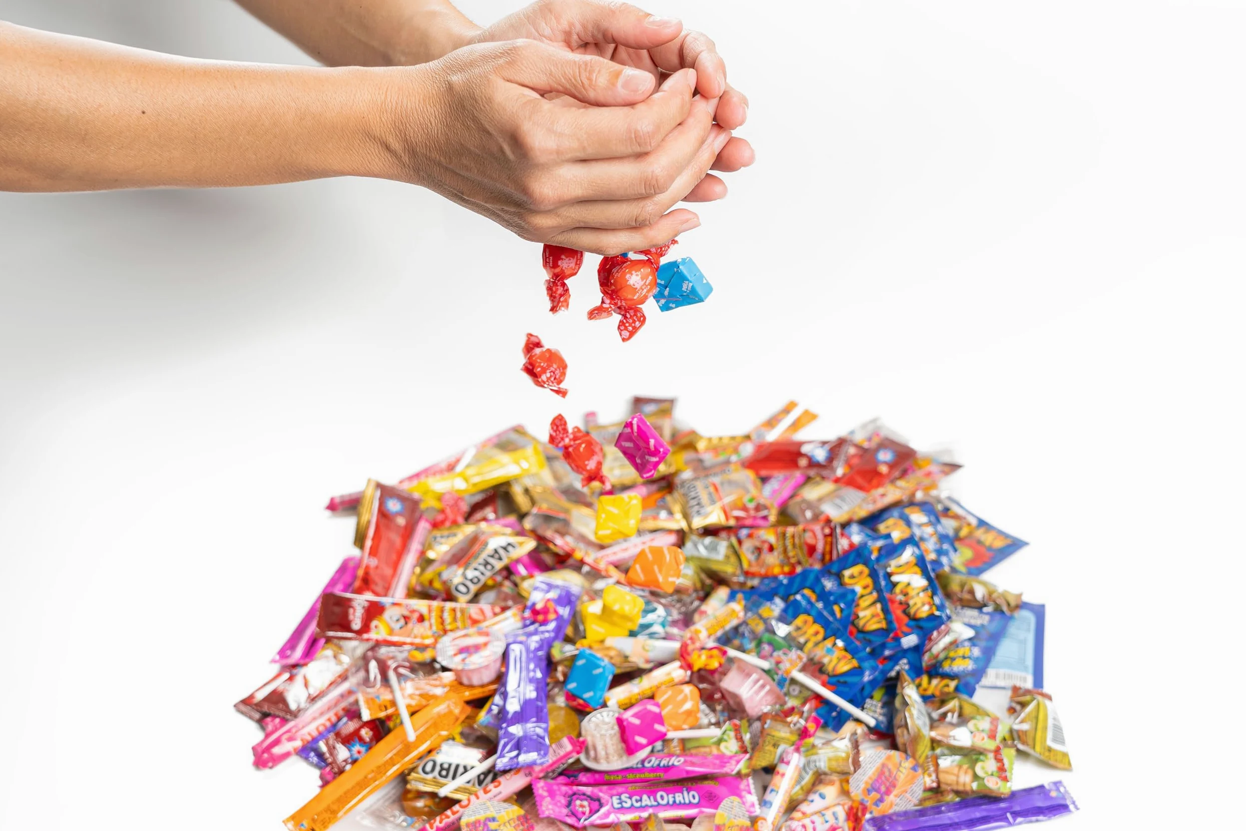 PARTYLAND Mega Pack 220 Dolci, Caramelle e Candy per feste per bambini, Compleanni, Halloween e Natale. Incartato individualment