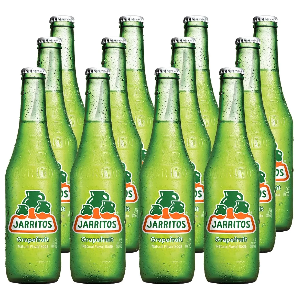 JARRITOS Pompelmo alla limonata, confezione da 12 pezzi (12 x 370 ml)
