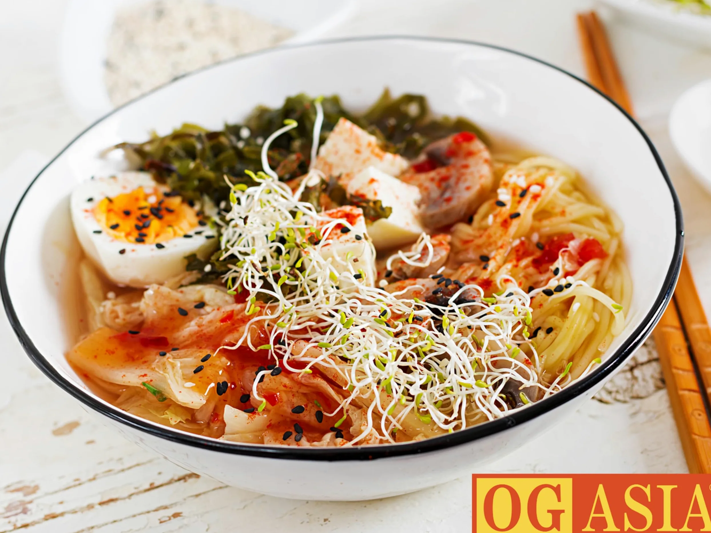 OYAKATA Miso Ramen 89 g Confezione da 5 spaghetti istantanei giapponesi – Gusto autentico – OG ASIA