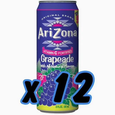 Arizona grapeade (680ml) incluso DPG pfand