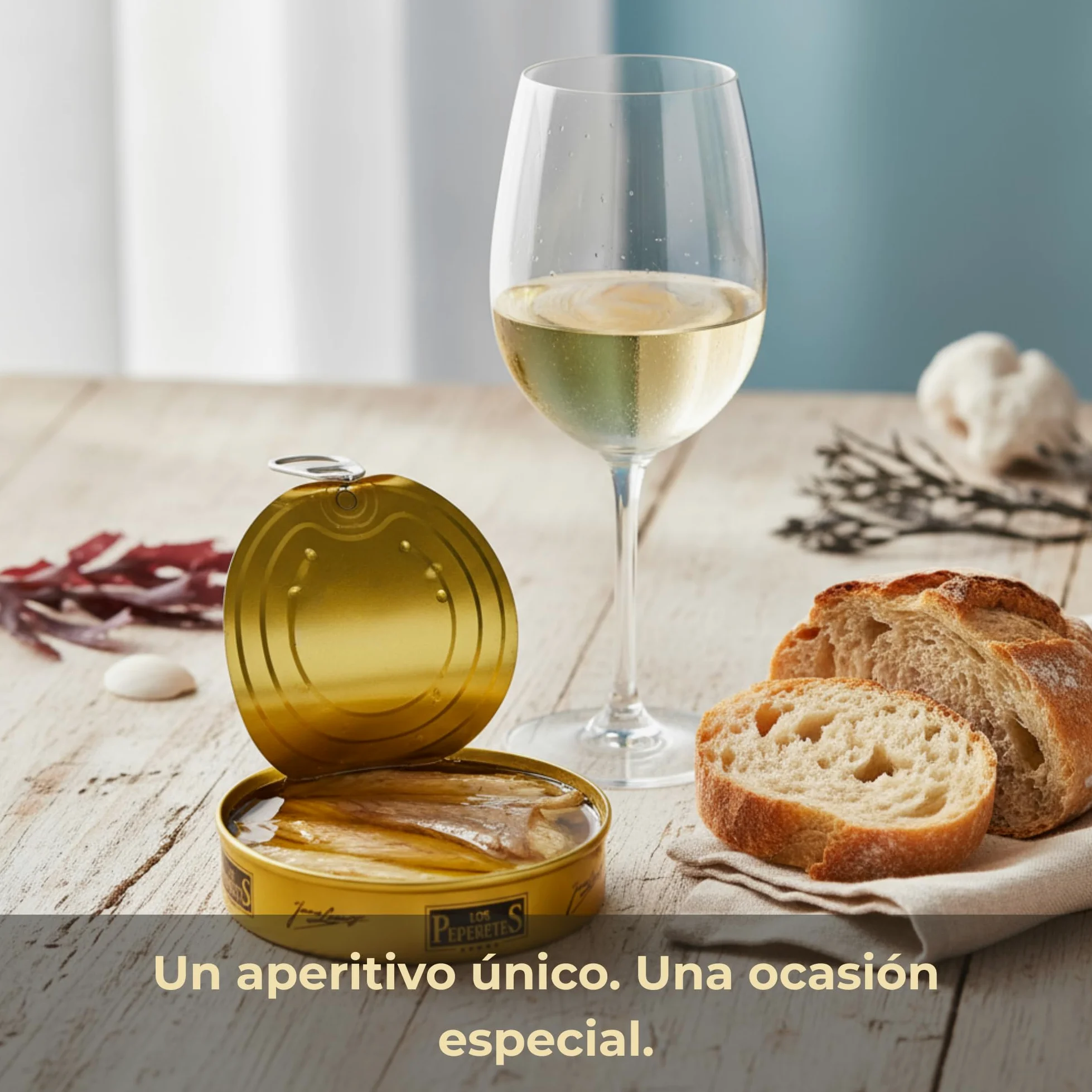 LOS PEPERETES x3 Lattine Spigola in Olio d’Oliva 120 g | Pesce Bianco Gourmet Atlantico | Conserva Artigianale Galiziana con Olio d’Oliva Extravergine | Prodotto Naturale e Sano