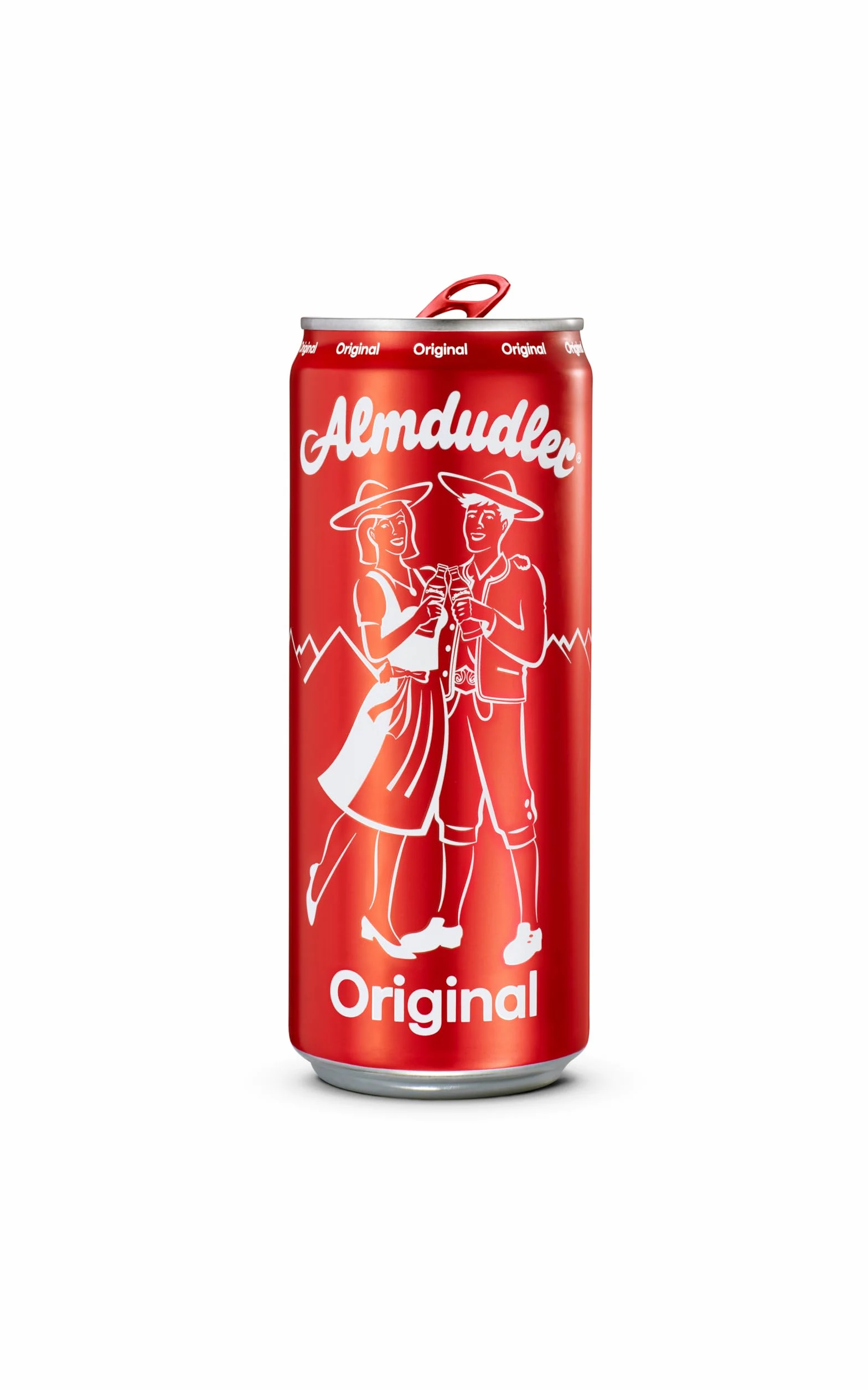 Almdudler Original Kräuterlimonade, Dosen, EINWEG (24 x 330 ml)