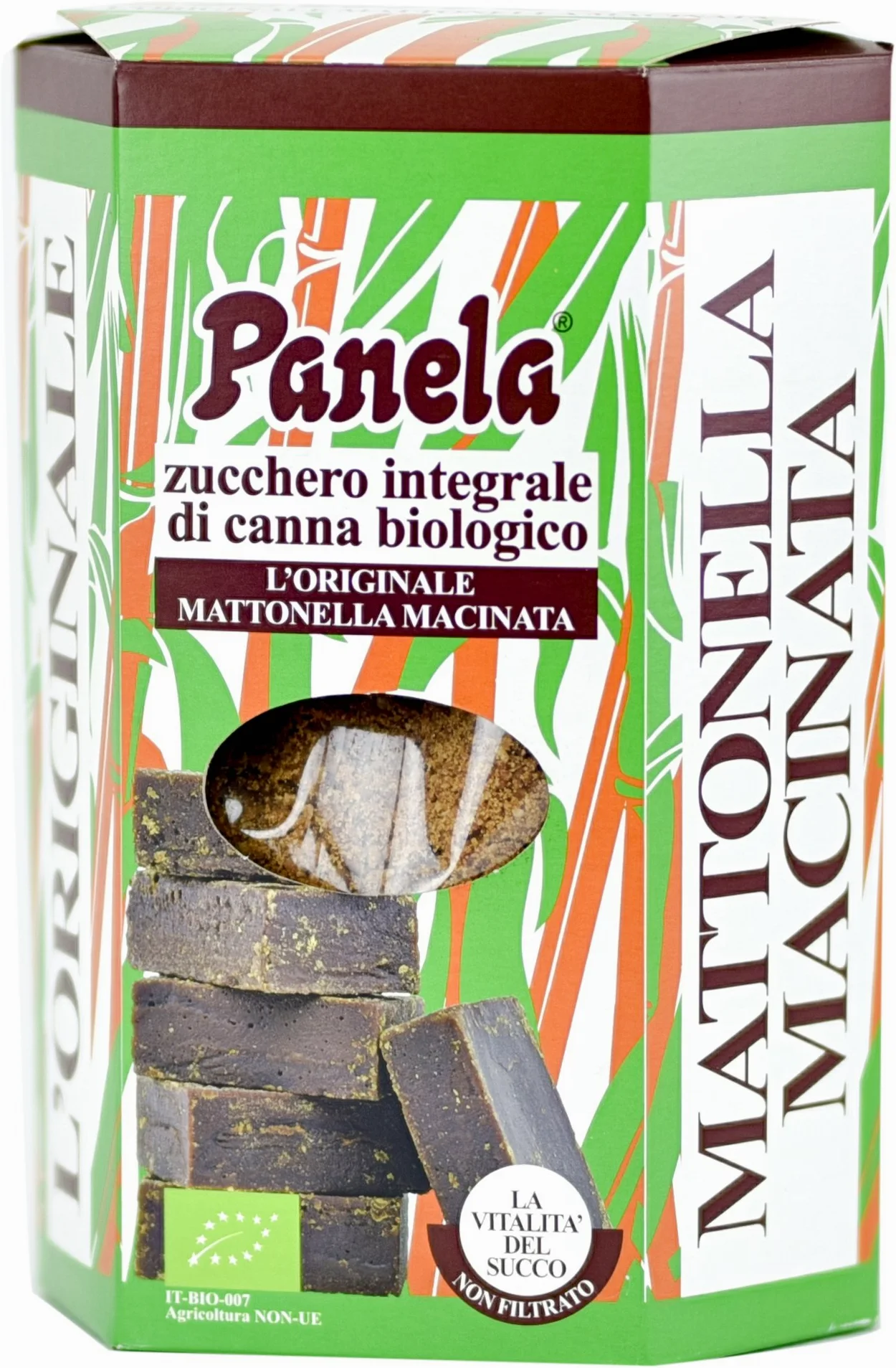 Panela Zucchero Integrale di Canna - 1000 g