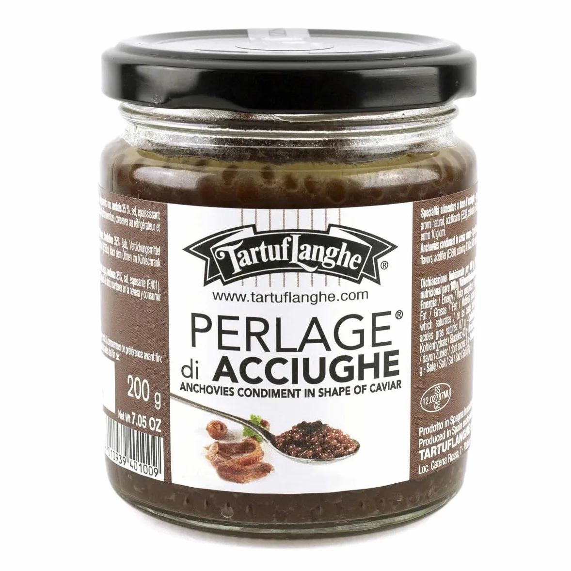Perlage di acciughe 200gr - Specialità alimentare di Acciughe in Perle TartuflanghE