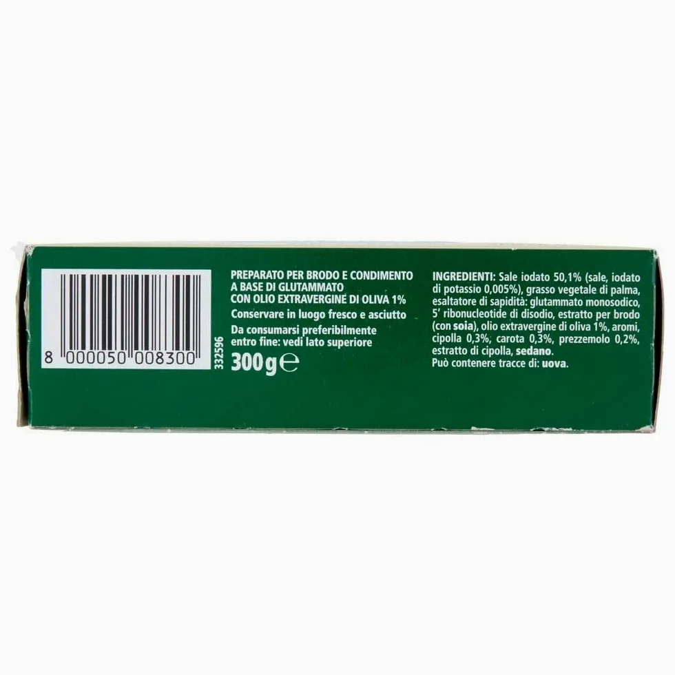 Confezione da 16 Star Il Mio Dado Classico, Preparato per brodo, scatole da 30 dadi + 1 Confezione di Talco Felce Azzurra in omaggio, Busta da 100g