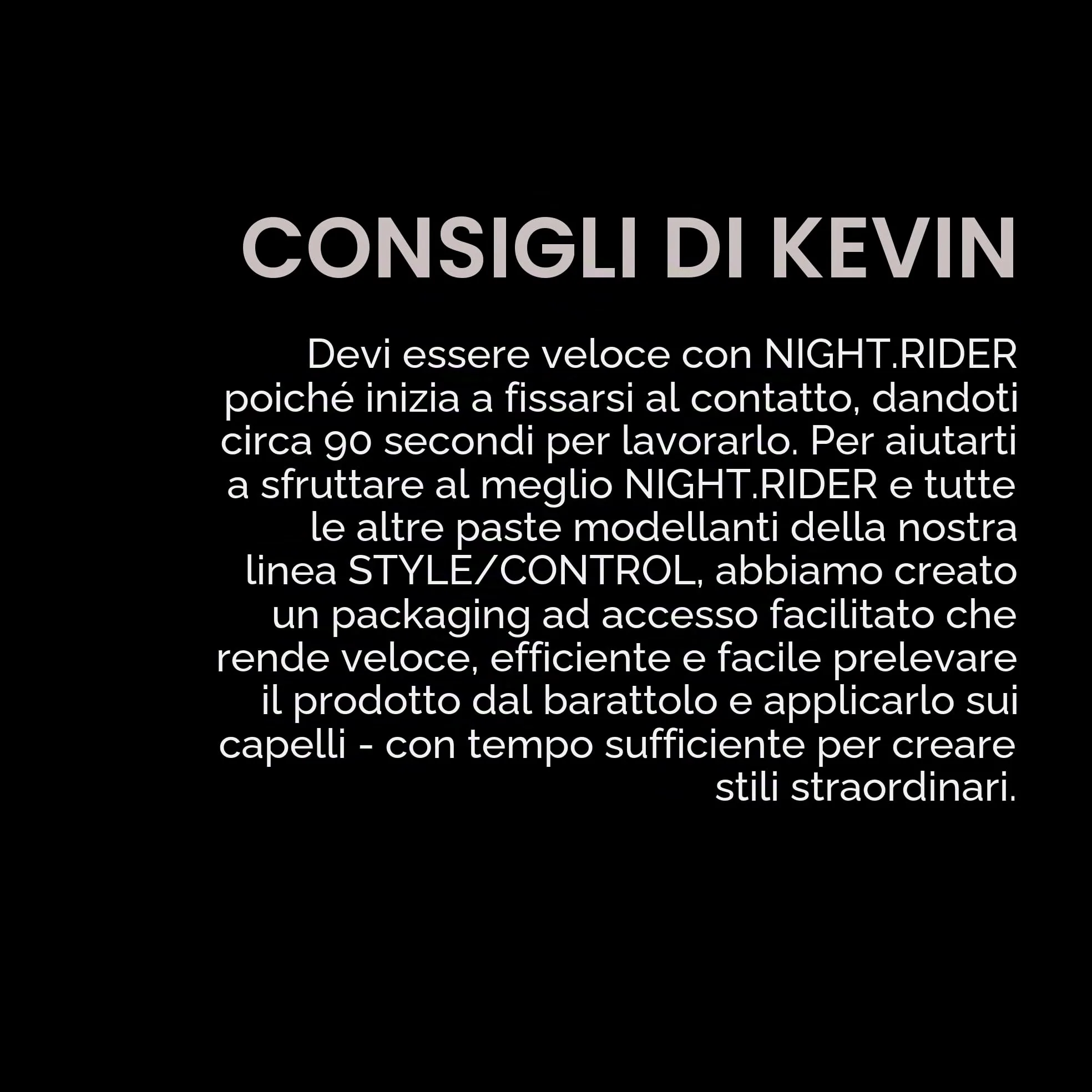 Kevin Murphy, Night Rider Texture Pasta 100g