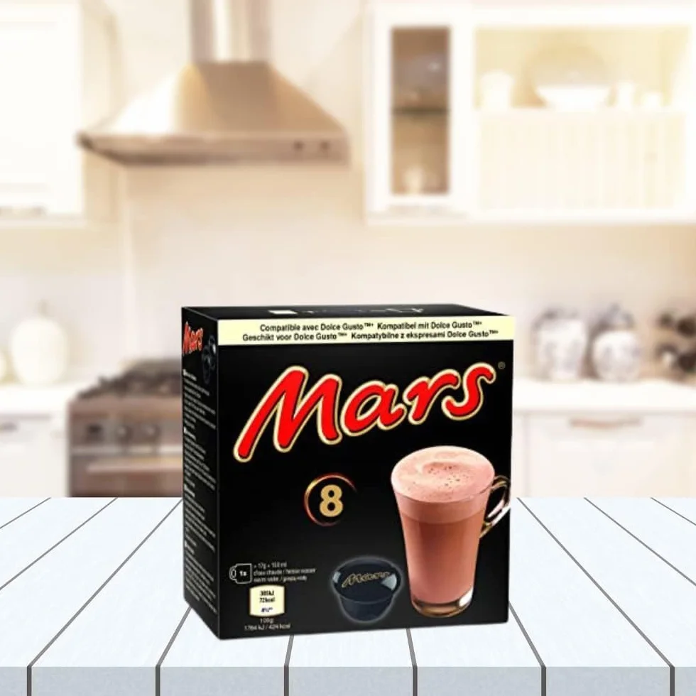 cafféluxe Marte, Snickers & Twix Dolce Gusto Capsule di cioccolata calda - 24 cialde di cioccolata calda
