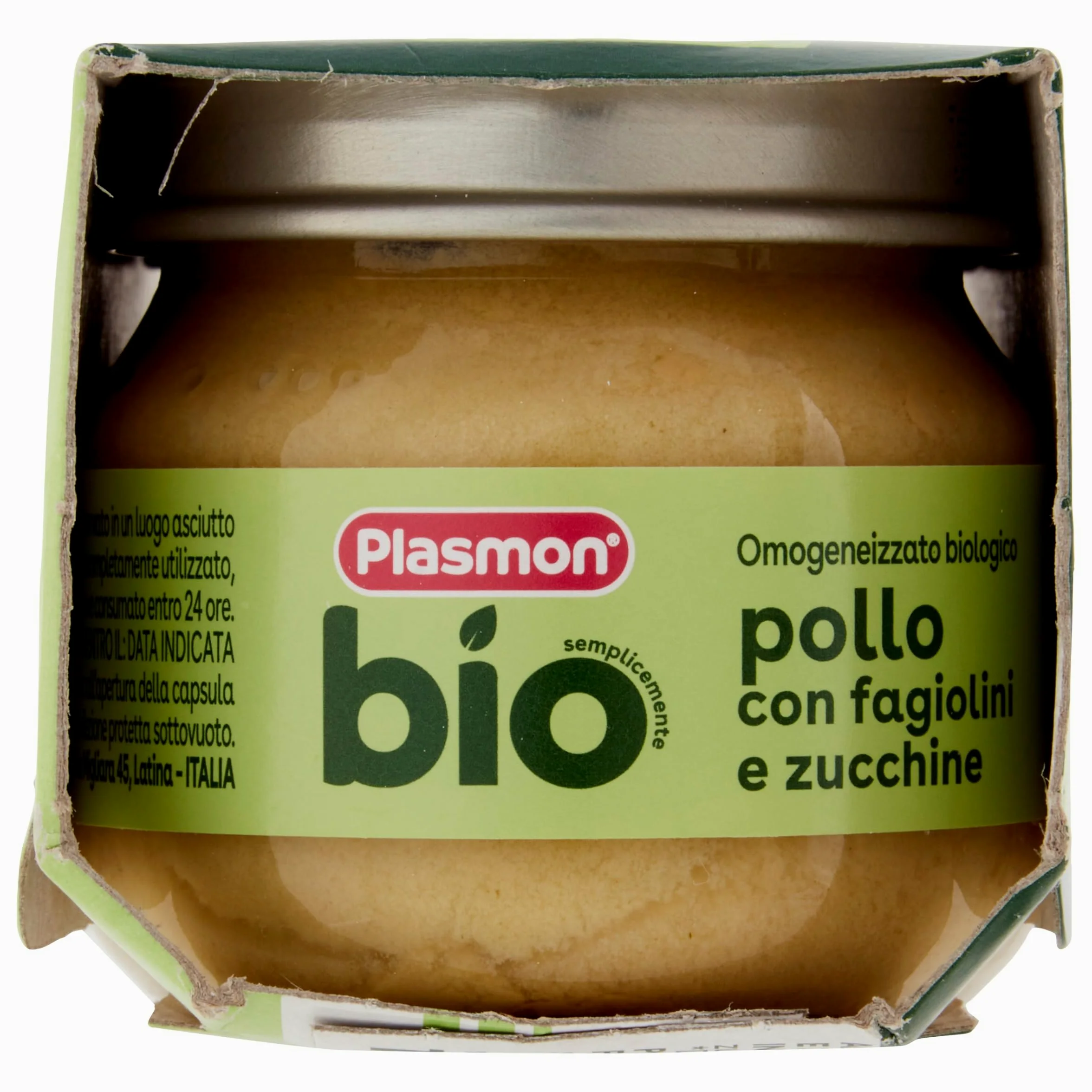 Plasmon BIO Omogeneizzato Pollo 2X80g (12 Confezioni)