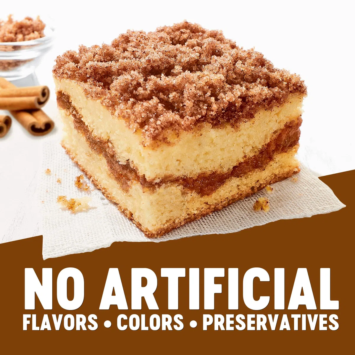 Krusteaz Cinnamon Swirl Crumb Cake & Muffin Mix - Pack of 2 by Krusteaz