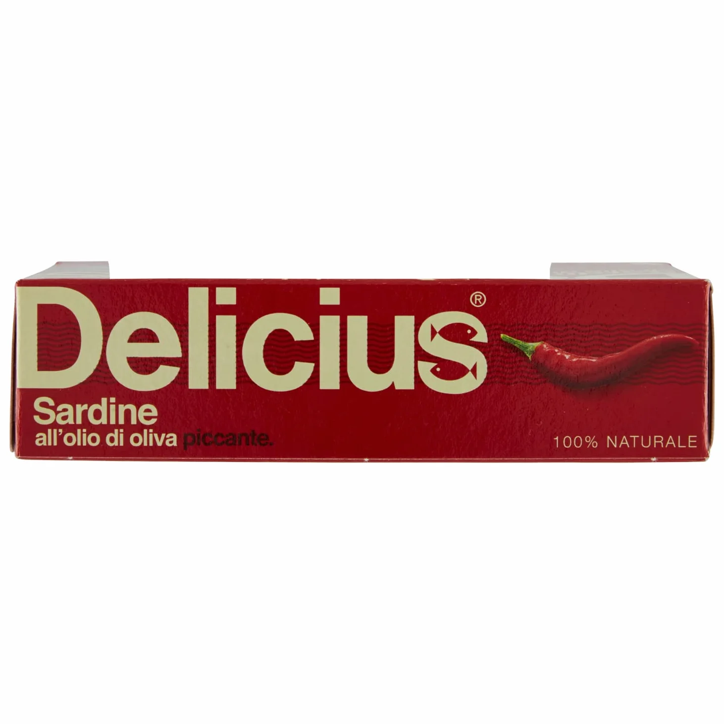 Sardine con peperoncino all'olio di oliva, 120g (10 pezzi)
