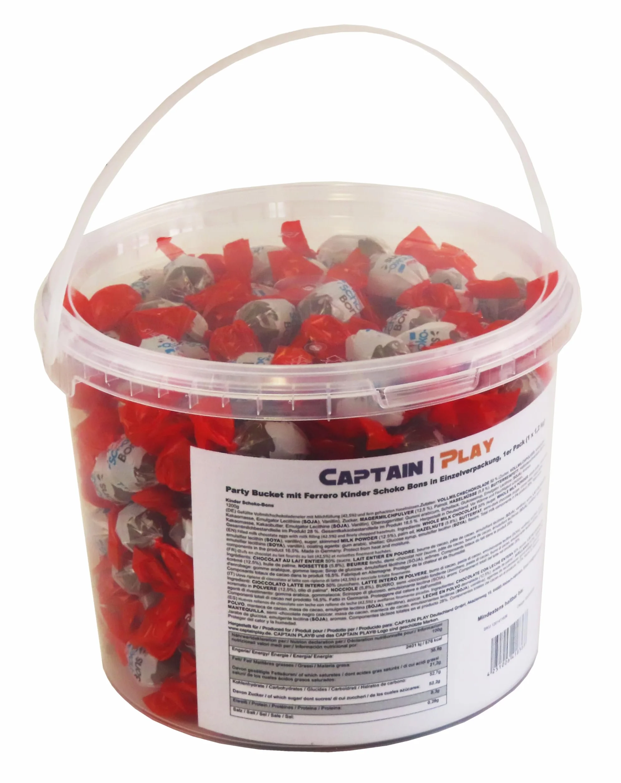 Party Bucket con Kinder Schoko-Bons 1,2kg