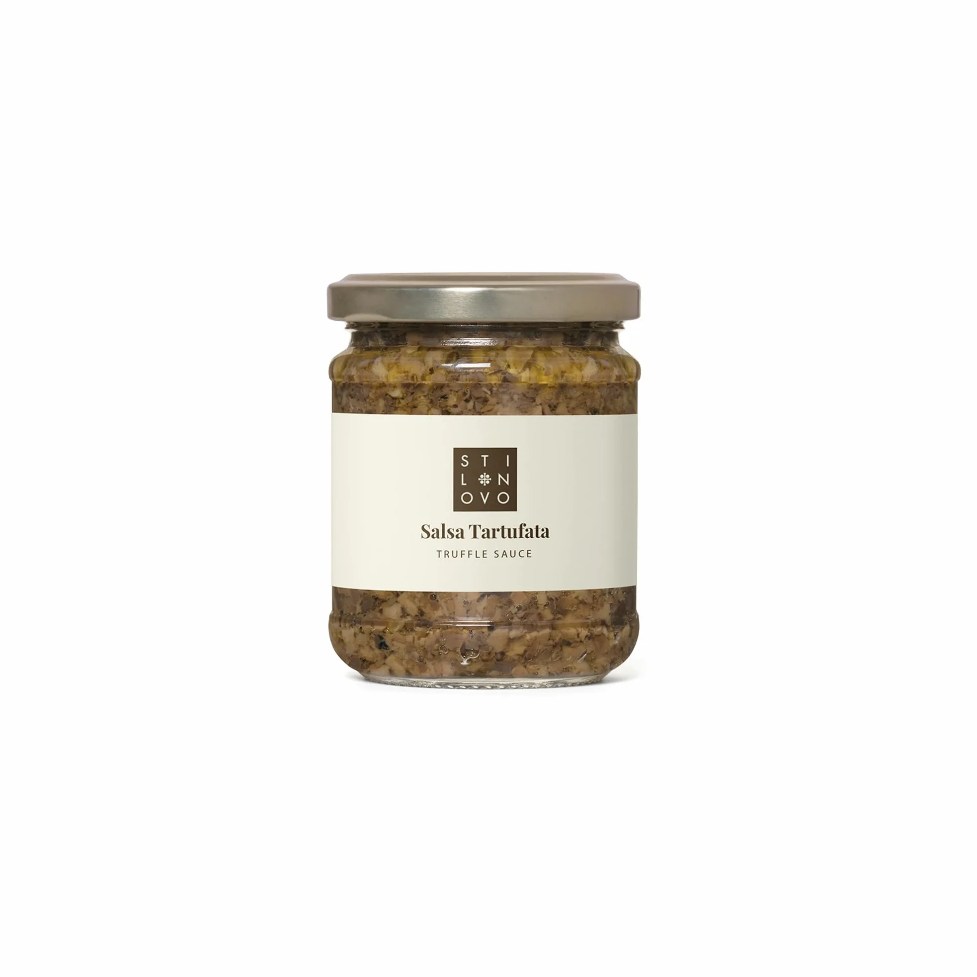 Set degustazione prestigio nero composta da Polvere di Tartufo Crema di Funghi, Porcini e Tartufo Bianco, Specialità Parmigiano e Tartufo, Salsa tartufata