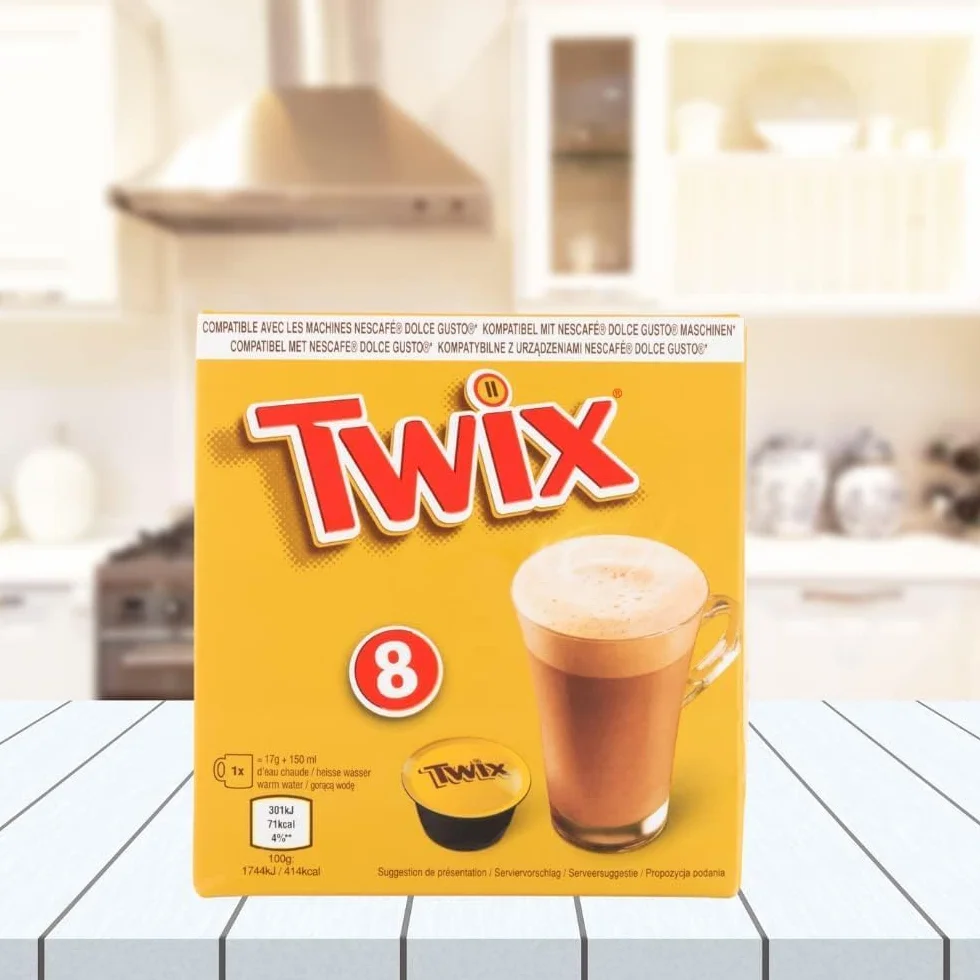 cafféluxe Marte, Snickers & Twix Dolce Gusto Capsule di cioccolata calda - 24 cialde di cioccolata calda