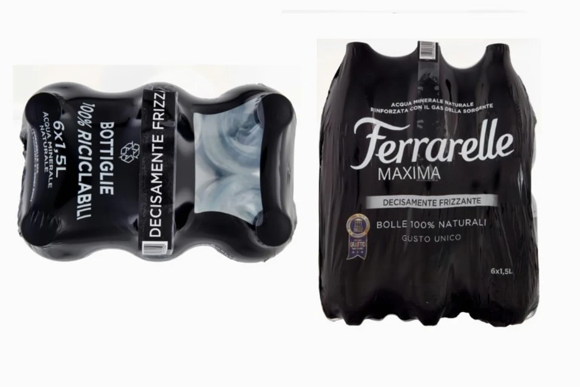 Ferrarelle Maxima Acqua Minerale Naturale Frizzante, Confezione da 36 Bottiglie, 1,5 L (36 Bottiglie)