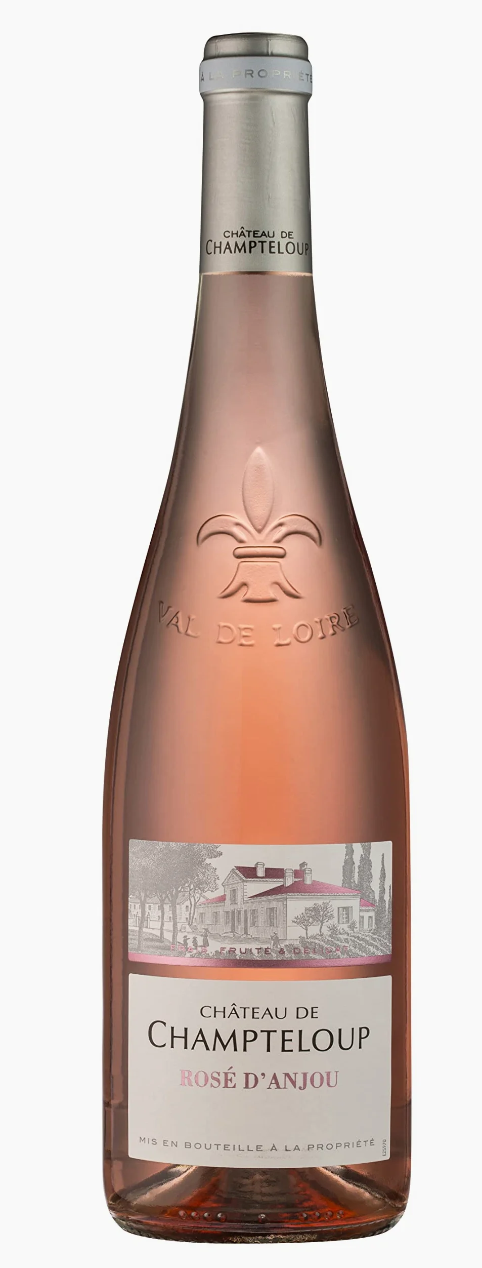 Château De Champteloup, Vino Rosato, Rosé d'Anjou, Valle della Loira, Francia (6 x 0,75l)