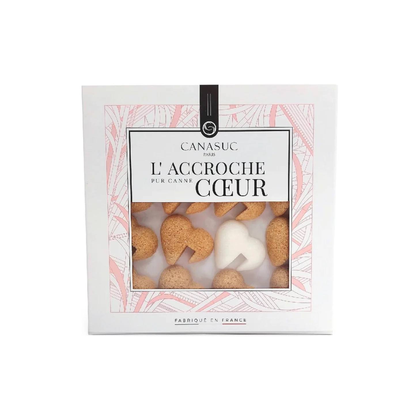 Canasuc | 32 Zollette Zucchero Forma Cuore | 36 Zollette Zucchero Forma di Rosa - 2 x 225 Gr | Zucchero Confezione Regalo | Zucchero Decorativo