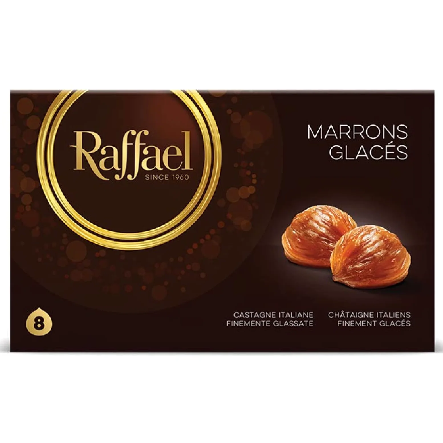 Marrons Glaces Raffael Interi Ballotin Confezione Regalo da 160 g