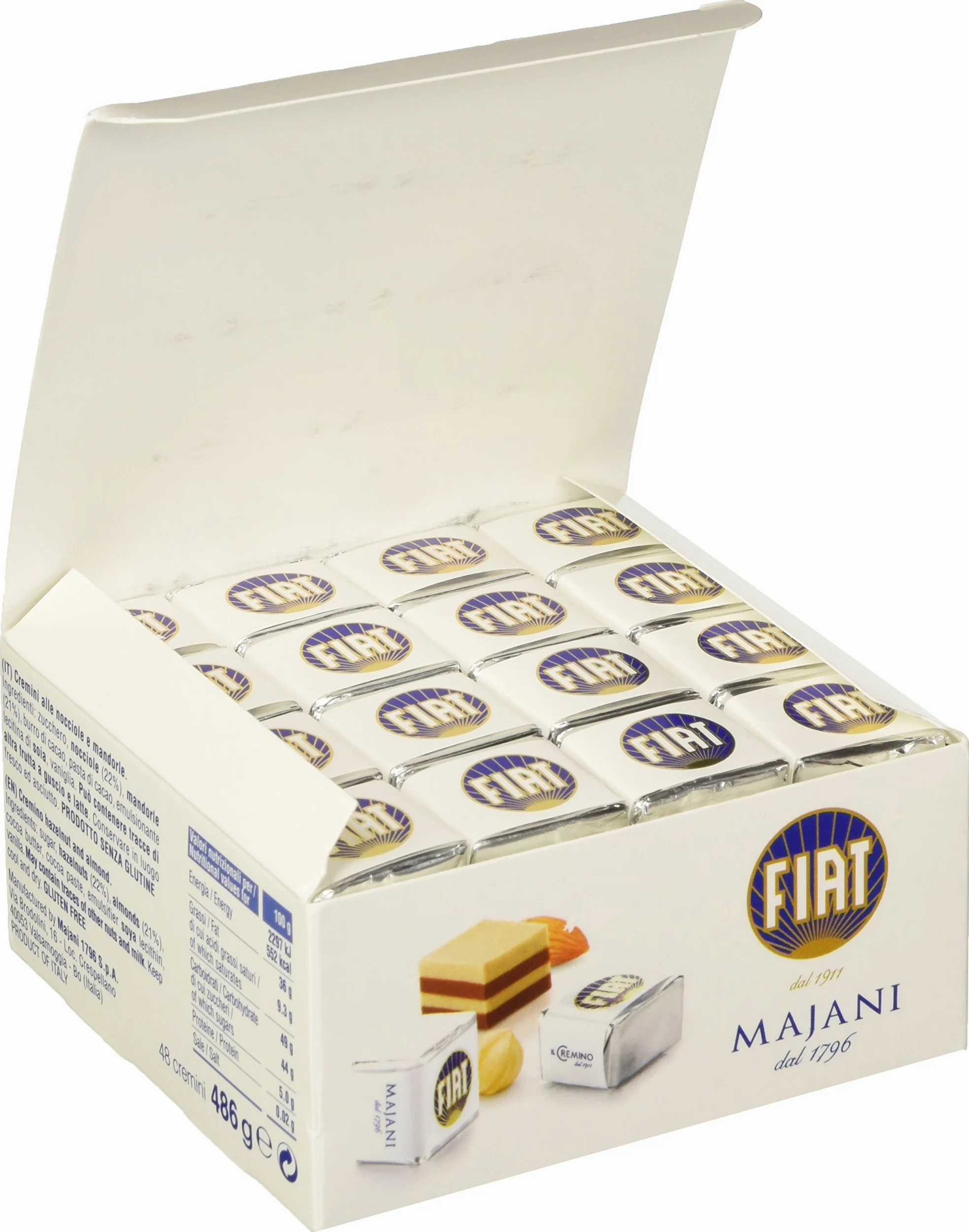 Fiat Majani Dado 48 Cremini Classici, 486g