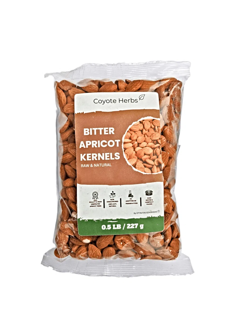 Noccioli di Albicocca Amari Naturali 227g/8 oz: Semi Grezzi & Mandorle