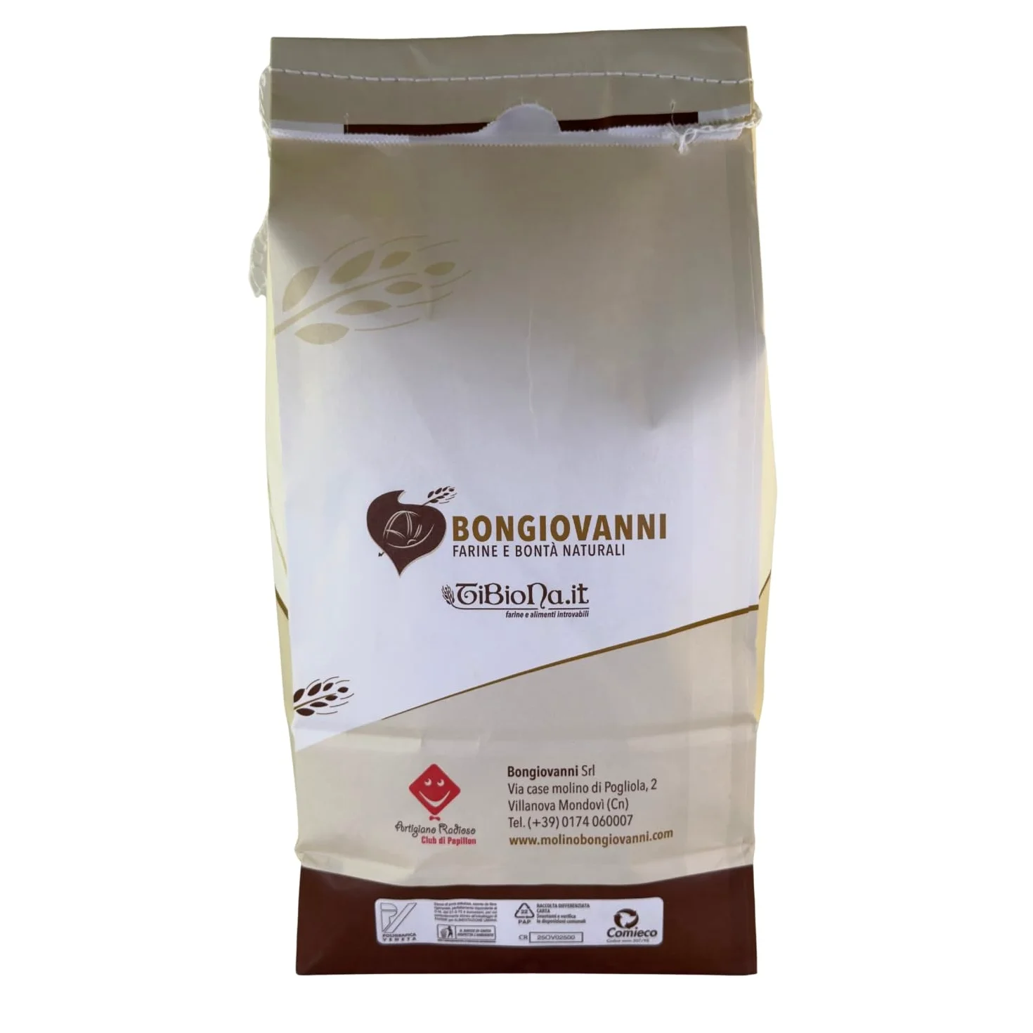 BONGIOVANNI Farine e Bontà Naturali Farina di Farro Spelta Tipo 0 Bio 5 kg – Gusto Delicato e Leggermente Nocciolato