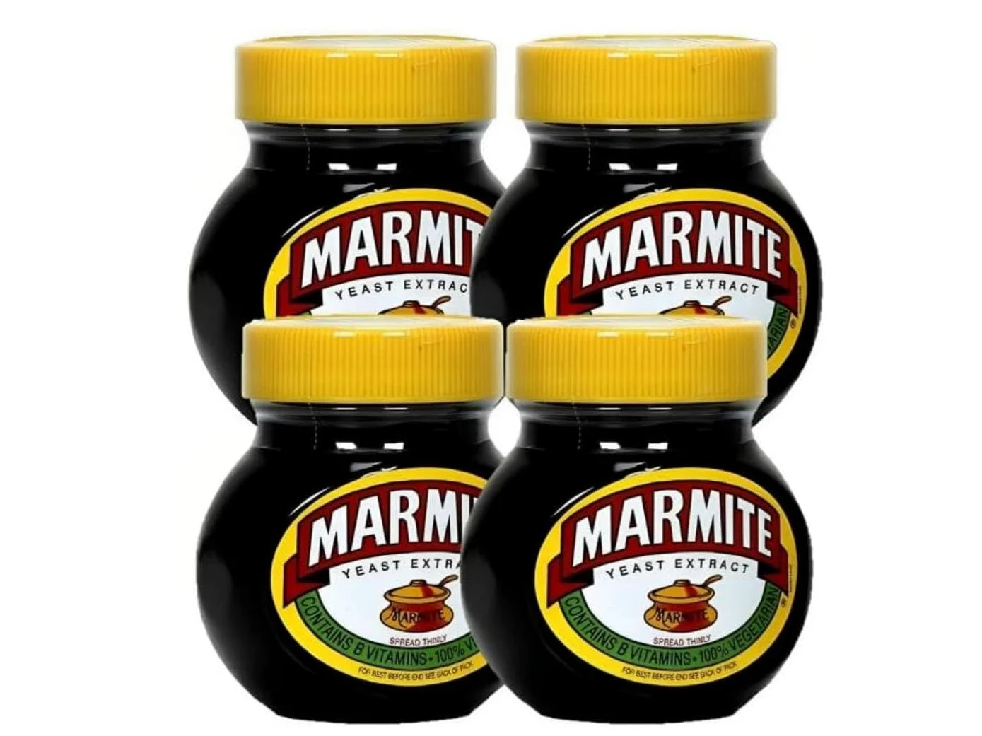 Marmite - Estratto di lievito spalmabile 250 gr x 4 unità - Pack Promoo