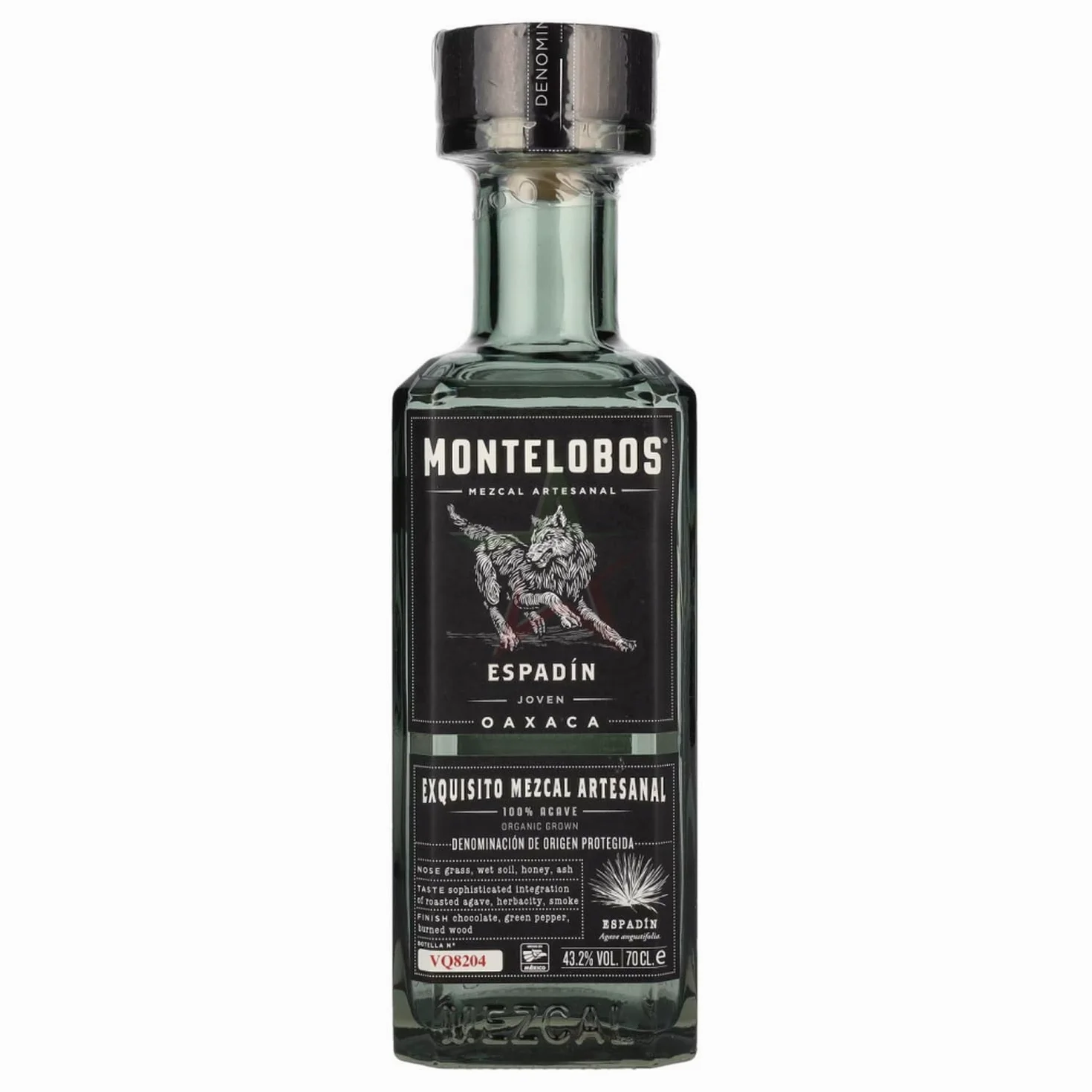 Montelobos ESPADÍN Joven 100% Agave Mezcal Artesanal 43,20% 0,70 lt.